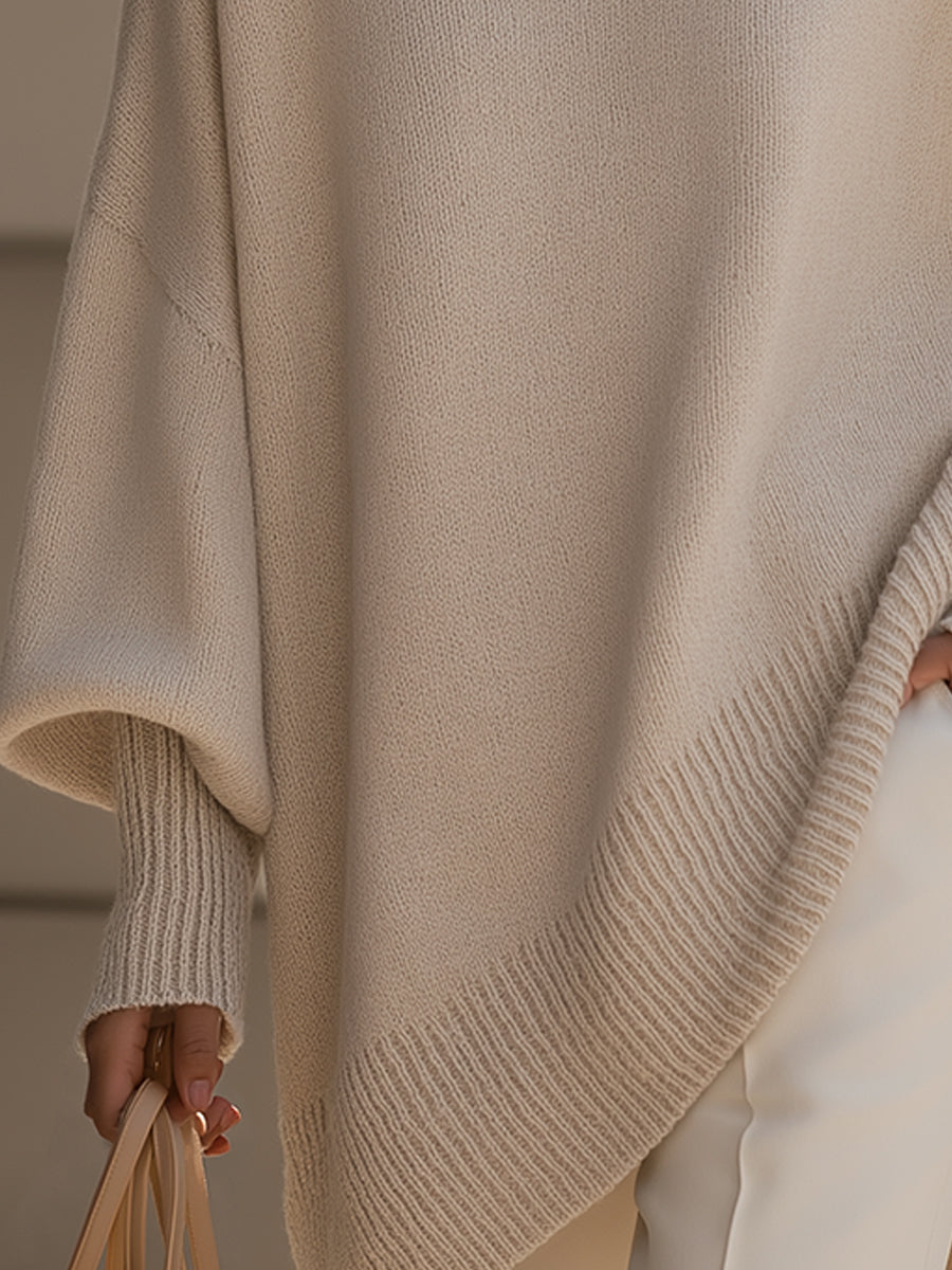Veloura Drape Poncho