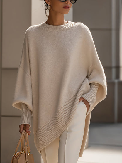 Veloura Drape Poncho