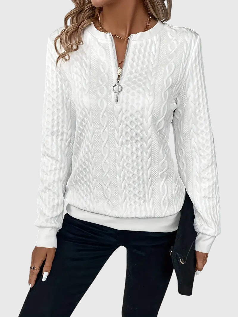 Fancy | Zipped Sweater