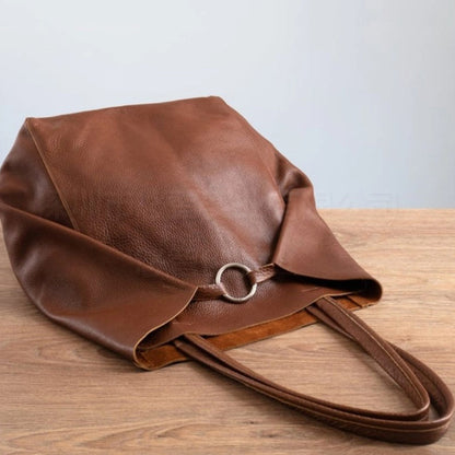 Hazel™ | Timeless Leather Handbag