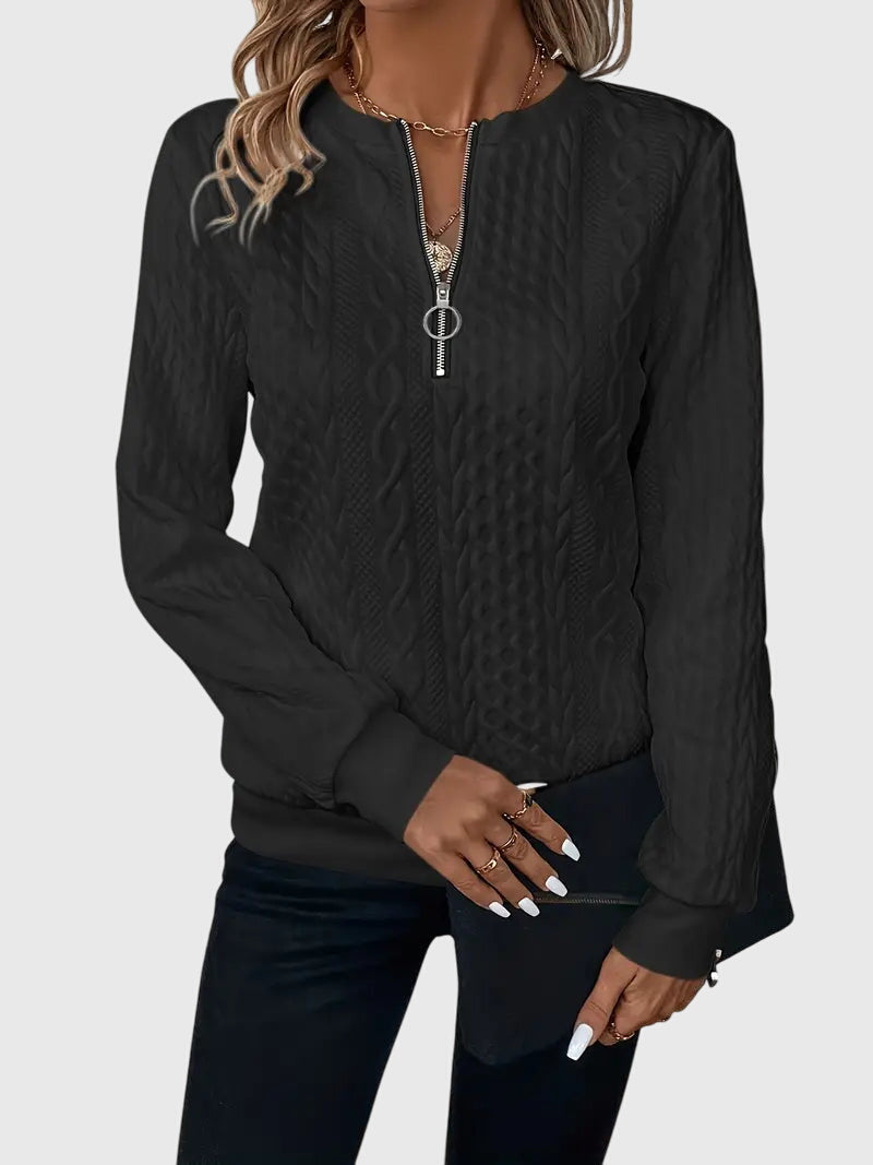Fancy | Zipped Sweater
