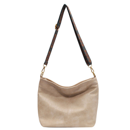 Clara™ | Vintage Leather Shoulder Bag