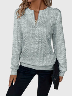 Fancy | Zipped Sweater