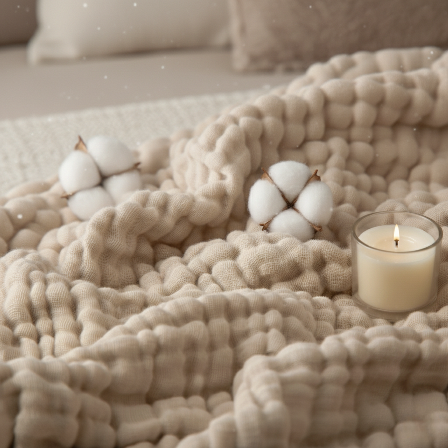 CloudWarm 100% Muslin Blanket