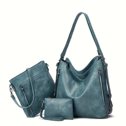 Amelia™ | Vintage Leather Tote Bag