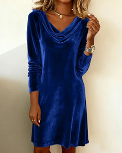 Veluxe Draped Fit Dress