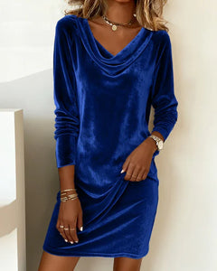 Veluxe Draped Fit Dress
