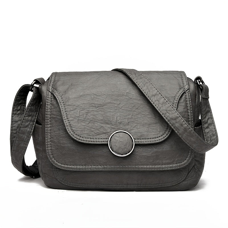 Emma™ | Retro Leather Crossbody Bag