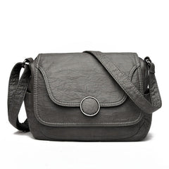 Emma™ | Retro Leather Crossbody Bag
