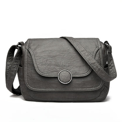 Emma™ | Retro Leather Crossbody Bag