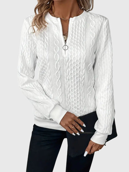 Fancy | Zipped Sweater