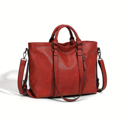Catherine™ | Modern Leather Tote Bag
