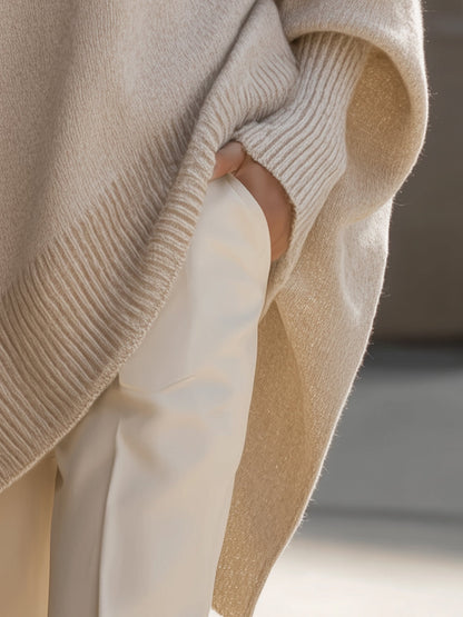 Veloura Drape Poncho