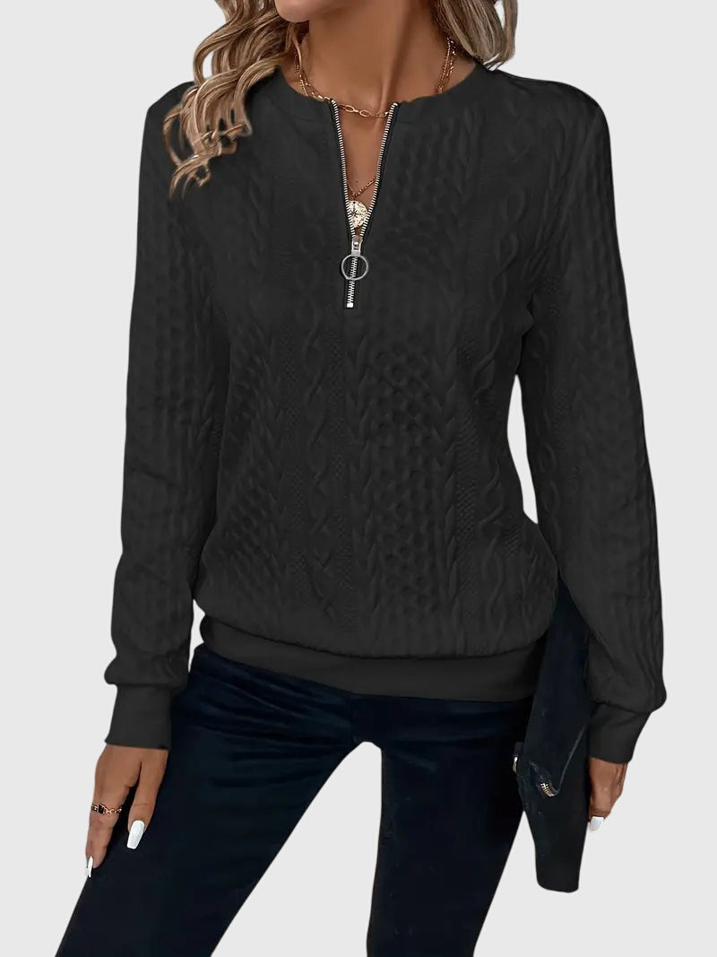 Fancy | Zipped Sweater