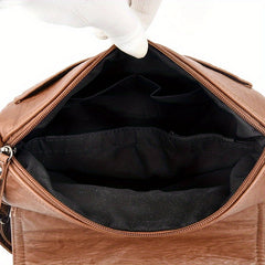 Emma™ | Retro Leather Crossbody Bag