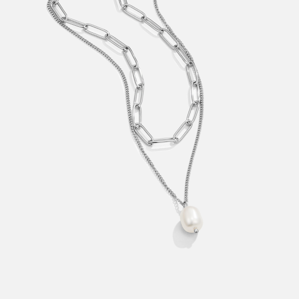 Angela Silver Necklace