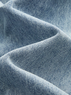 Asymmetric Waist Wide-Leg Jeans