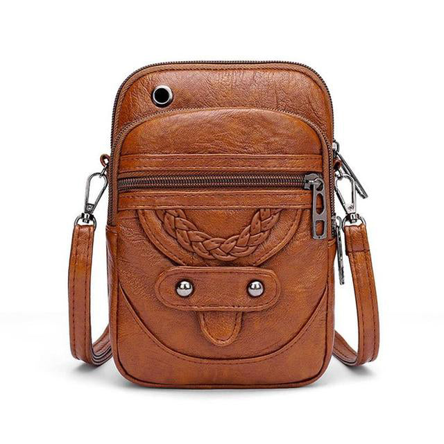 Laura™ | Structured Leather Bag