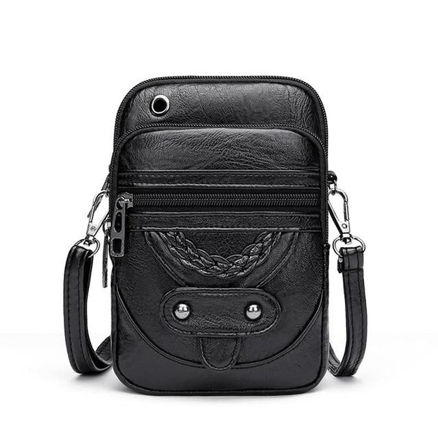 Laura™ | Structured Leather Bag