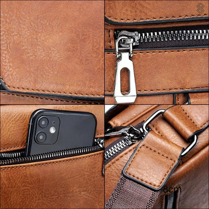 Fabienne™ | Practical Leather Bag