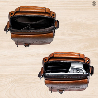 Fabienne™ | Practical Leather Bag