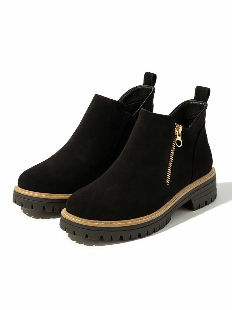 Ella | Classic Suede Ankle Boot