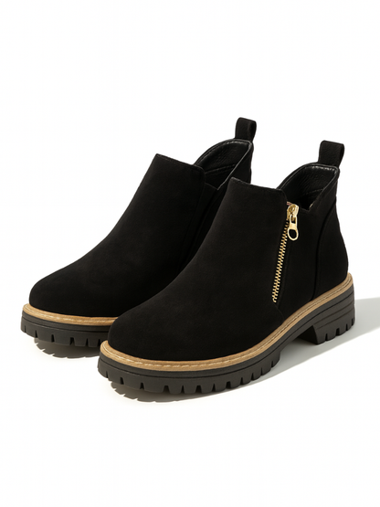 Ella | Classic Suede Ankle Boot
