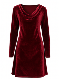 Veluxe Draped Fit Dress