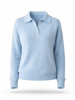 Selly | Soft Knit Sweater with Collar