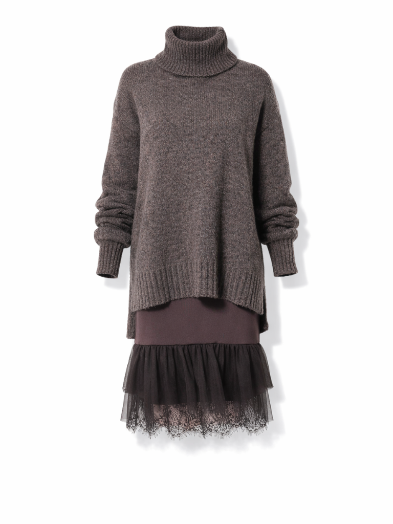 Two-Piece Liora Turtleneck Set