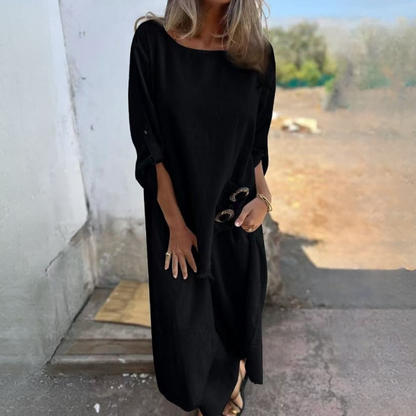 Cotton Linen Two Piece Set