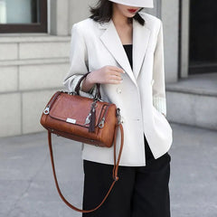 Julie™ | Textured Leather Bag