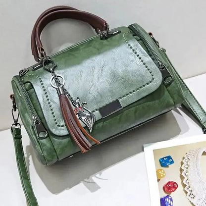 Julie™ | Textured Leather Bag