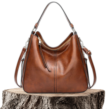 Justine™ | Timeless Leather Bag