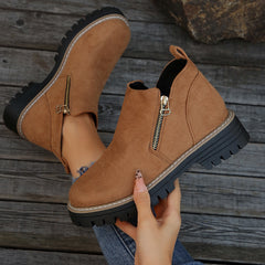Ella | Classic Suede Ankle Boot