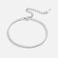 Cordelia Silver Tennis Style Bracelet