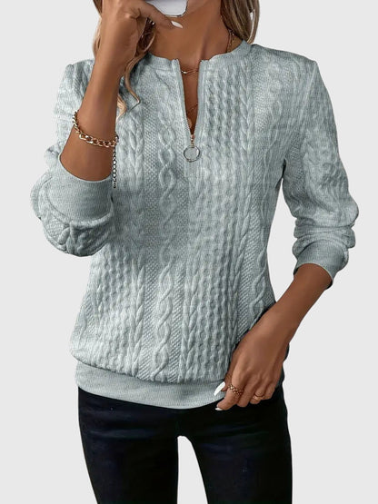 Fancy | Zipped Sweater
