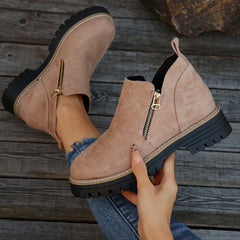 Ella | Classic Suede Ankle Boot