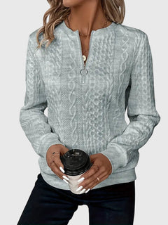 Fancy | Zipped Sweater