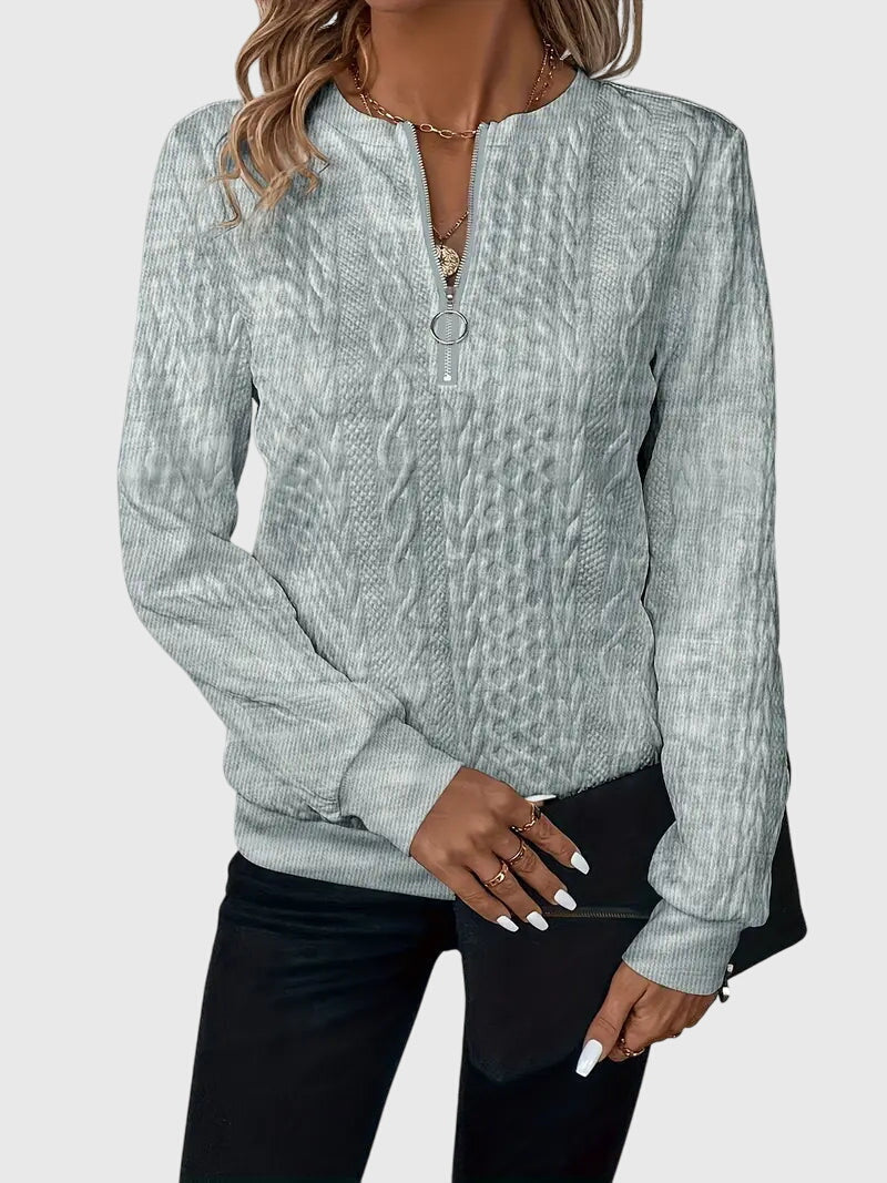 Fancy | Zipped Sweater