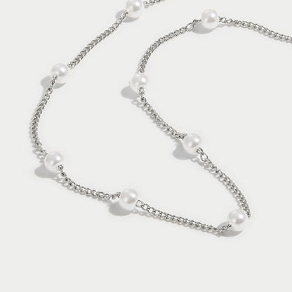 Nura Argent - Pearl Necklace