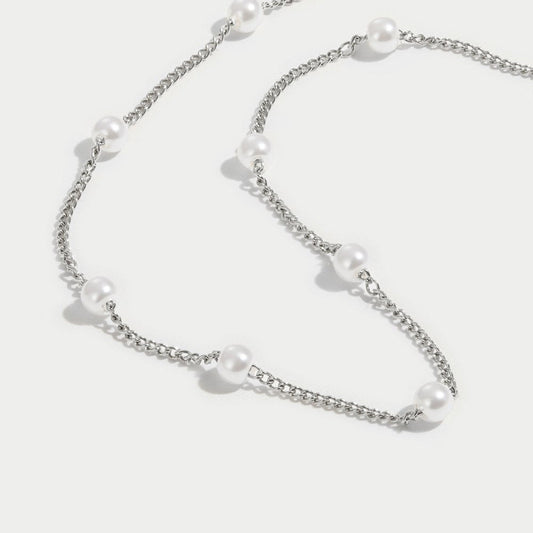 Nura Argent - Pearl Necklace