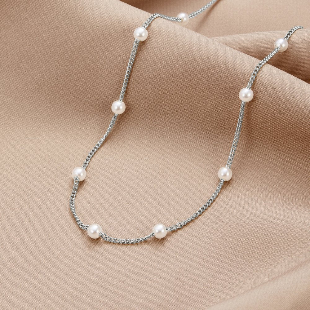 Nura Argent - Pearl Necklace