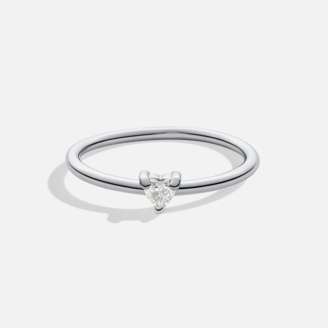Crystal Heart Ring 'Little Love'