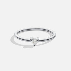 Crystal Heart Ring 'Little Love'