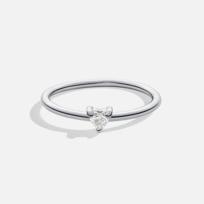 Crystal Heart Ring 'Little Love'