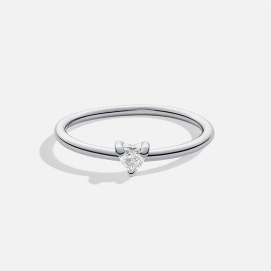 Crystal Heart Ring 'Little Love'