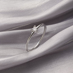 Crystal Heart Ring 'Little Love'