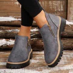 Ella | Classic Suede Ankle Boot