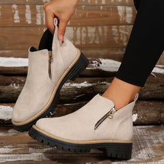 Ella | Classic Suede Ankle Boot